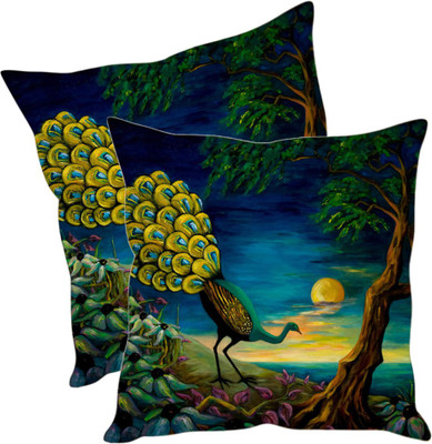 

Sleep Nature's Printed Cushions Cover(Pack of 2, 40.63 cm*40.63 cm, Multicolor)