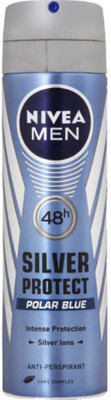 

Nivea Imported Men Silver Protect Ploar Blue Anti-Perspirant Spray Deodorant Spray - For Men(149 ml)