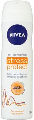 

Nivea Imported Stress Protect Anti-Perspirant Spray Deodorant Spray - For Women(149 ml)