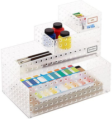 

Like-it 4 Compartments Polystyrene Organizer(Clear)