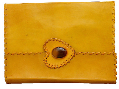 

Ehandcrafts A5 Diary(handcrafted fiftset, Yellow)