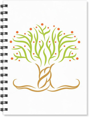 

100yellow A5 Notebook(Printed Wire Bound High Quality Notebook /170 Ruled Pages Inside/ Digital Print Cover/ Designer Notepads- Ideal For gift, Multicolor)