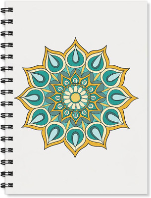 

100yellow A5 Notebook(Printed Wire Bound High Quality Notebook /170 Ruled Pages Inside/ Digital Print Cover/ Designer Notepads- Ideal For gift, Multicolor)