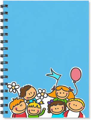 

100yellow A5 Notebook(Printed Wire Bound High Quality Notebook /170 Ruled Pages Inside/ Digital Print Cover/ Designer Notepads- Ideal For gift, Multicolor)