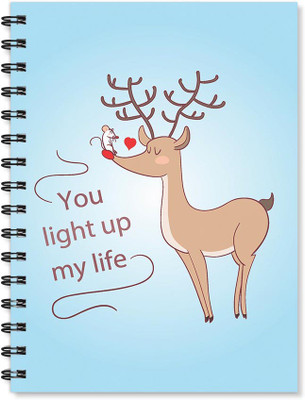 

100yellow A5 Notebook(Printed Wire Bound High Quality Notebook /170 Ruled Pages Inside/ Digital Print Cover/ Designer Notepads- Ideal For gift, Multicolor)