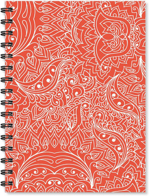 

100yellow A5 Notebook(Printed Wire Bound High Quality Notebook /170 Ruled Pages Inside/ Digital Print Cover/ Designer Notepads- Ideal For gift, Multicolor)