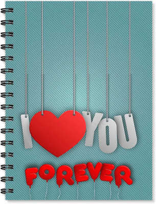 

100yellow A5 Notebook(Printed Wire Bound High Quality Notebook /170 Ruled Pages Inside/ Digital Print Cover/ Designer Notepads- Ideal For gift, Multicolor)