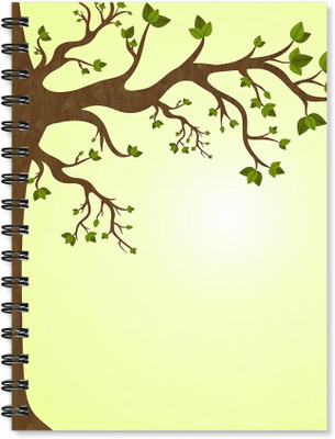 

100yellow A5 Notebook(Printed Wire Bound High Quality Notebook /170 Ruled Pages Inside/ Digital Print Cover/ Designer Notepads- Ideal For gift, Multicolor)
