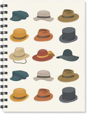 

100yellow A5 Notebook(Printed Wire Bound High Quality Notebook /170 Ruled Pages Inside/ Digital Print Cover/ Designer Notepads- Ideal For gift, Multicolor)