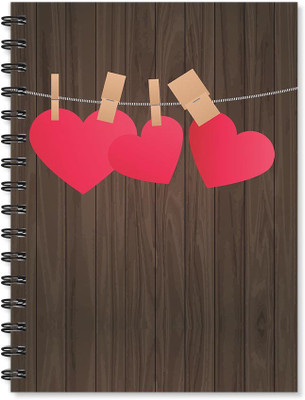 

100yellow A5 Notebook(Printed Wire Bound High Quality Notebook /170 Ruled Pages Inside/ Digital Print Cover/ Designer Notepads- Ideal For gift, Multicolor)