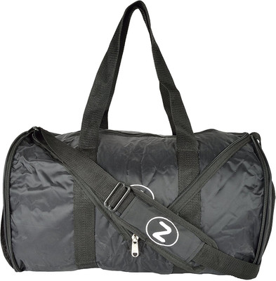 

Zenniz Gym Bag with Shoes Comparrtment Gym Bag(Black)
