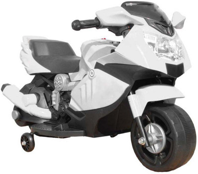 

Taaza Garam Bike Battery Operated Ride On(White, Black)