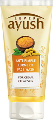 

Lever Ayush Anti Pimple Turmeric Face Wash(80 g)