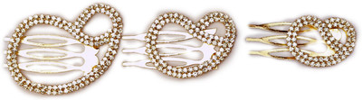 Cardinal Designer Hair Clip(Gold)