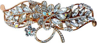 

Mansiyaorange Desiger Latest Trendy Hair Jewellery Hair Acccessory Clip Hair Clip(White)