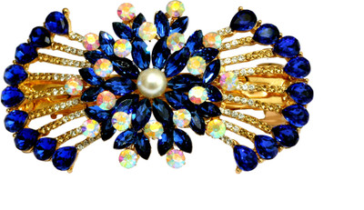 Mansiyaorange Desiger Latest Trendy Hair Jewellery Hair Acccessory Clip Hair Clip(Blue)