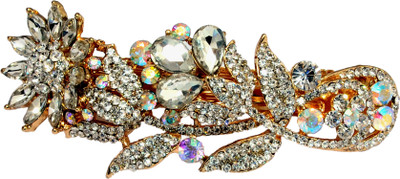 

Mansiyaorange Desiger Latest Trendy Hair Jewellery Hair Acccessory Clip Hair Clip(White)