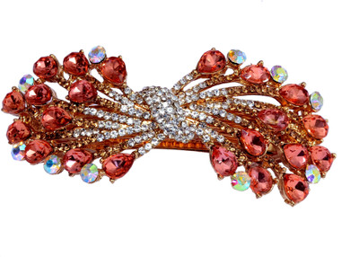 

Mansiyaorange Desiger Latest Trendy Hair Jewellery Hair Acccessory Clip Hair Clip(Beige)
