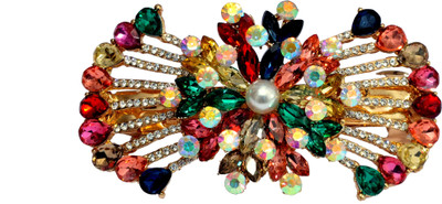 

Mansiyaorange Desiger Latest Trendy Hair Jewellery Hair Acccessory Clip Hair Clip(Multicolor)
