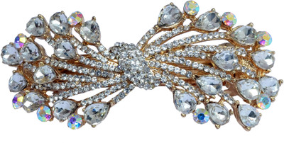 

Mansiyaorange Desiger Latest Trendy Hair Jewellery Hair Acccessory Clip Hair Clip(White)