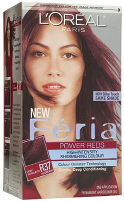 

L'Oreal Paris Feria Highi-intensity Shimmering Colour Hair Color(Deep Burgundy - R37)