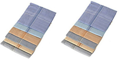 MEG SD1016 [ Multicolor ] Handkerchief(Pack of 12)