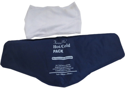 

acco Gel Pack (Microwaveable) with Towel Cover (Large)(11*14.5) Hot & Cold Packs Pack(Blue, White)