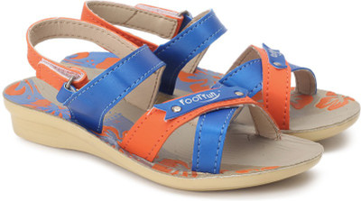 

Footfun by Liberty Boys & Girls Velcro Flats(Blue