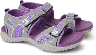 

Footfun by Liberty Boys & Girls Velcro Strappy Sandals(Purple