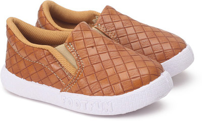 

Footfun by Liberty Boys & Girls Slip on Moccasins(Brown, Tan