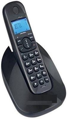 

A Connect Z BT-X69 Corded Landline Phone(Black & White)