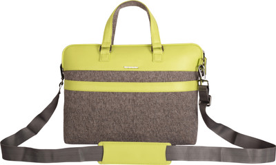 

Veuza 14 inch Laptop Messenger Bag(Grey), Gunmetal grey