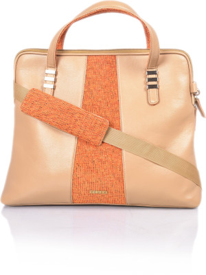 

Veuza 14 inch Laptop Messenger Bag(Orange), Tangy orange