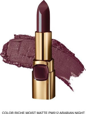 

L'Oreal Paris Color Riche Moist Mat PM412 Arabian Night(Maroon)