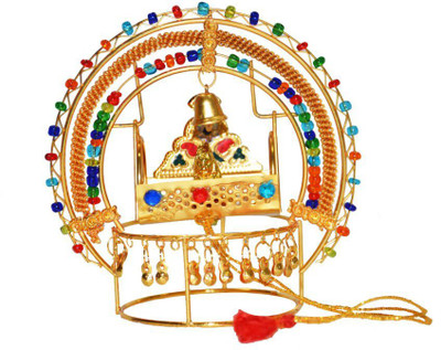 

nitin collection Metal Round bal gopal Jhula