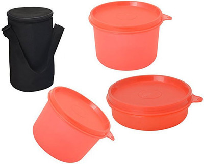 

Germany Tourister GT100TB-Red 3 Containers Lunch Box(900 ml)