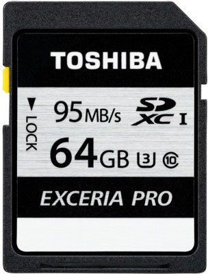 TOSHIBA Exceria Pro 64 GB SDXC UHS Class 3 95 MB/s Memory Card