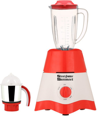 

SilentPowerSunmeet MG17-TA-STR-25 600 W Juicer Mixer Grinder(Red, White, 2 Jars)