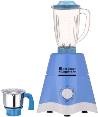 

SilentPowerSunmeet MG17-TA-STR-185 600 W Juicer Mixer Grinder(Blue, 2 Jars)
