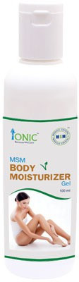 

Ionic Body Moisturizing Gel for soft and silky smooth Skin (MSM - Organic Sulfur a Natural Beauty Mineral)(100 ml)