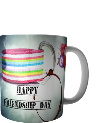 

RD Creations Specially designed Gift For a Best Friend from a Friend PWMFD1140 Ceramic Mug(300 ml), Multicolor