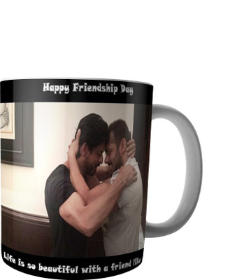 

RD Creations Specially designed Gift For a Best Friend from a Friend PWMFD1198 Ceramic Mug(300 ml), Multicolor
