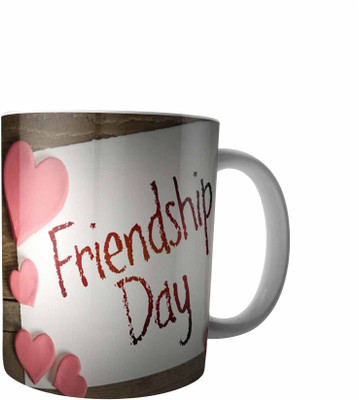

RD Creations Specially Customise Gift For a Best Friend from a Friend PWMFD11 Ceramic Mug(300 ml), Multicolor