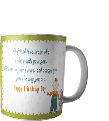 

RD Creations Specially designed Gift For a Best Friend from a Friend PWMFD1172 Ceramic Mug(300 ml), Multicolor