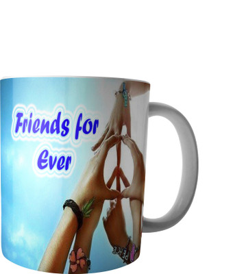

RD Creations Specially designed Gift For a Best Friend from a Friend PWMFD1148 Ceramic Mug(300 ml), Multicolor