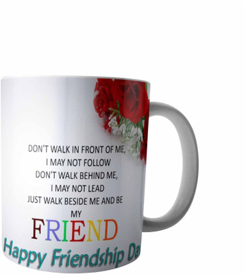 

RD Creations Specially designed Gift For a Best Friend from a Friend PWMFD1103 Ceramic Mug(300 ml), Multicolor