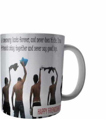 

RD Creations Specially designed Gift For a Best Friend from a Friend PWMFD1109 Ceramic Mug(300 ml), Multicolor