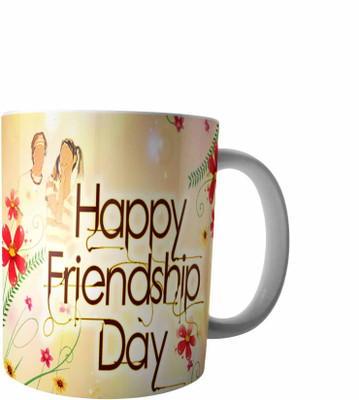 

RD Creations Specially designed Gift For a Best Friend from a Friend PWMFD1105 Ceramic Mug(300 ml), Multicolor