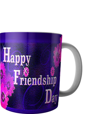 

RD Creations Specially Customise Gift For a Best Friend from a Friend PWMFD42 Ceramic Mug(300 ml), Multicolor