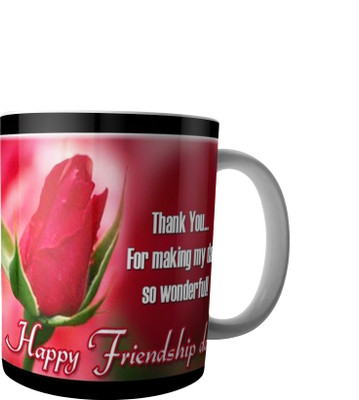 

RD Creations Specially designed Gift For a Best Friend from a Friend PWMFD1133 Ceramic Mug(300 ml), Multicolor